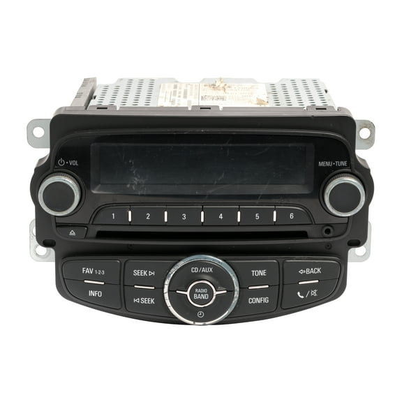 Restored 2012 Chevrolet Sonic AM FM Radio SiriusXM Aux Single Disc CD MP3 Player 95179051 (Refurbished)
