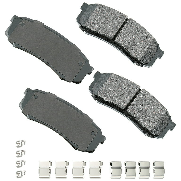 Akebono Brake Pads Rear Lexus 10- 19 GX470 03-09 Akebono Brake Pads Rear Lexus 10- 19 GX470 03-09