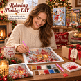 thumbnail image 5 of Christmas Pearl Art Kit for Adults, DIY Pearl Diamond Art Painting Set for Beginners and Holiday Decor, 5 of 7