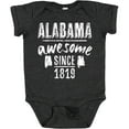 thumbnail image 3 of Inktastic Alabama Awesome Since 1819 Boys or Girls Baby Bodysuit, 3 of 5