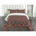 thumbnail image 3 of Ambesonne Vintage Quilted Bedspread Set 3 Pcs, Colorful Inspired, Queen Size, Multicolor, 3 of 5