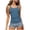Navy A1, variant on Edvintorg Tankini Swimsuit for Girls Tropical Printed Spaghetti Straps Bathing Suit with Boyshort 2 Piece Swimming Suit for Girls Size 7-16