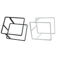 thumbnail image 3 of Estante para platos apilable Yuarrent organizador multifuncional de metal Blanco, 3 of 6