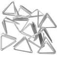 thumbnail image 6 of LEORX 20Pcs Triangle Shape Metal Memo Clips Place Card Holders Silver 1.97X0.79In, 6 of 8