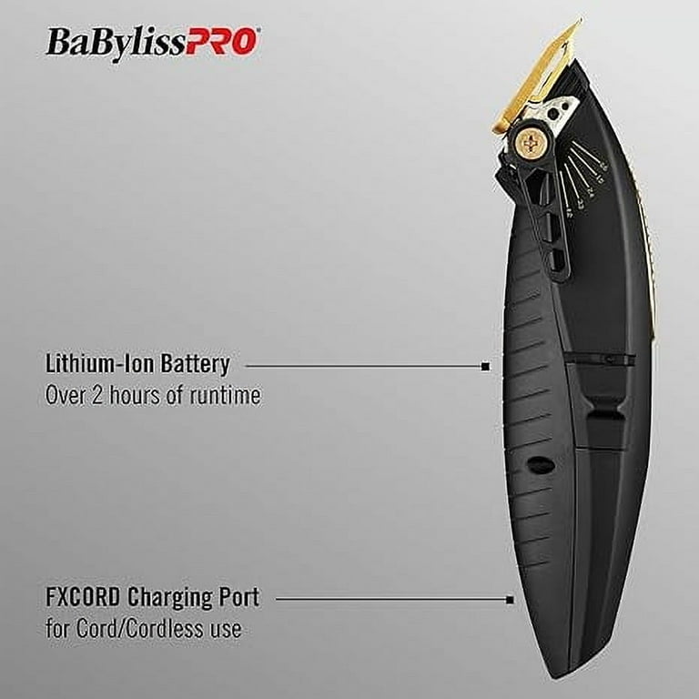 BaBylissPRO LithiumFX Plus Corded and Cordless Lithium Ergonomic