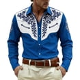thumbnail image 1 of Camisetas de Navidad de Manga Larga para Hombre Camiseta de Manga Larga Casual de Moda para el Otoño Invierno Al Aire Libre Diario, 1 of 4