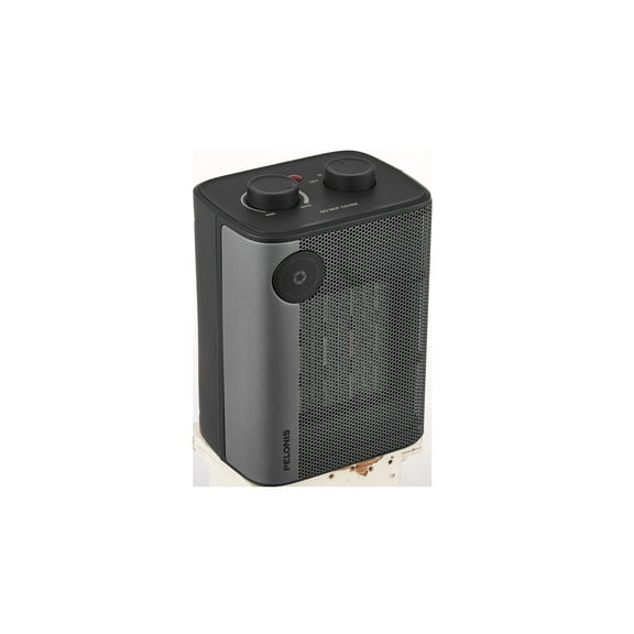 Pelonis Mechanical Desktop Ceramic Heater, PSH10CM1AB, New, Black