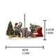 thumbnail image 2 of Colgante De Navidad Colgante De Madera Perezoso Elefante Cerdito Tiburón Colgantes De árbol De Navidad Decoración De Fiesta En Casa, 2 of 6
