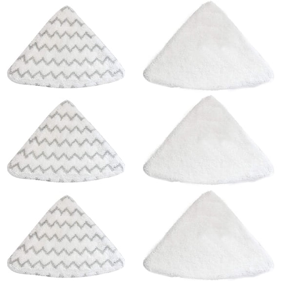 6 Pack Washable Steam Mop Pads Replacement for Bissell PowerEdge 2078 20781 2165 Poweredge Lift Replacement Steam Mop Pads.