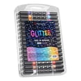 thumbnail image 2 of Shimmer Markers, Gel Pens, Double Tip Glitter Pens Gel Markers with Smooth Glitter Ink, Perfect for Art Drawing Journaling Coloring Crafts Projects, Fun Art Supplies for Creative 48 Pieces, 2 of 9