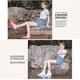 thumbnail image 2 of Fundas para zapatos impermeables, reutilizables, antideslizantes, para exteriores, para senderismo, para adultos y niños, 2 of 5