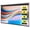 White, variant on SPECSTAR 72 inch Manual Pull Down Projector Screen, 16:9 HD Retractable Projector Screens with Auto Locking for Movie Home Theater Cinema Office Video Game, Black