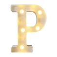 thumbnail image 1 of Fiudx Lámpara con Letras Led Decorativas, Luz Nocturna Tipo Marquesina, Decoración Versátil para El Hogar, Celebraciones de Cumpleaños y Bodas, Ambiente Romántico, Fácil de Usar con Pilas., 1 of 6