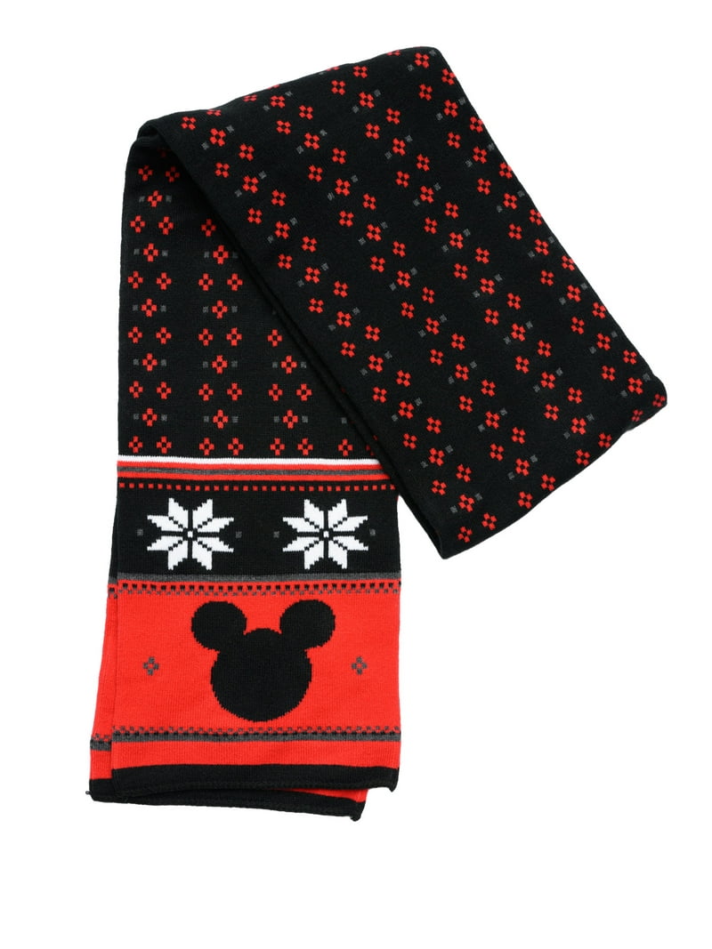 Disney Mickey Mouse Adult Unisex Knit Scarf 70