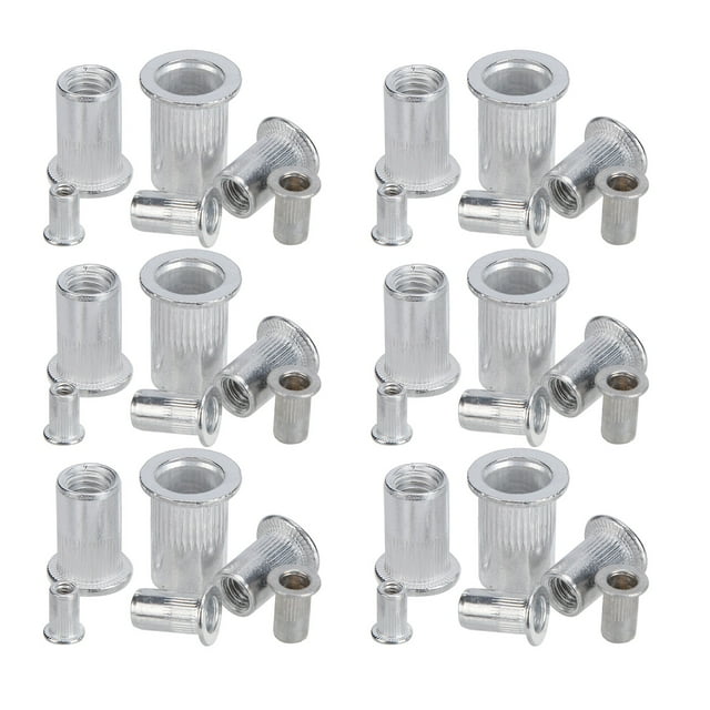 Kit d'Écrous Filetés, Écrous à Rivet en Aluminium Facilement Installer pour la Climatisation pour l'Industrie Chimique