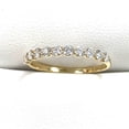 thumbnail image 3 of 2Ct Round Cut Simulated Simulated Diamond Wedding Band Ring 14K Yellow Gold Plated, 3 of 3
