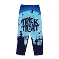 thumbnail image 5 of Goofa Halloween Trick Or Treat Printed Soft Pajama Pants for Women, Wide Leg Comfy Casual Lounge Yoga Pants-XX-Large, 5 of 9
