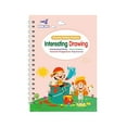 thumbnail image 1 of Writing Workbook Reusable Handwriting Workbook Number Alphabet Tracing Book, 1 of 1