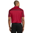 thumbnail image 2 of Port Authority Polo Shirt K547 Men's Silk Touch Performance Colorblock Stripe Polo, 2 of 2