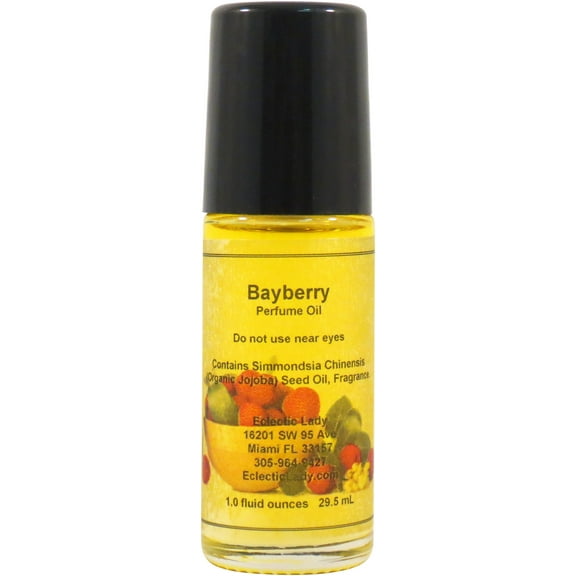 Bayberry Perfume Oil, 1.0 Oz Portable Roll-On Fragrance