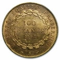 thumbnail image 3 of 1908-A France Gold 100 Francs MS-63 PCGS, 3 of 3