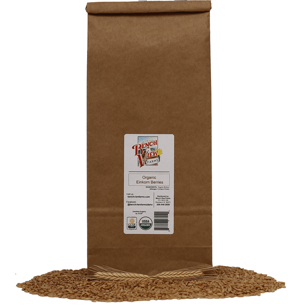 Organic Einkorn Wheat Berries 3lbs