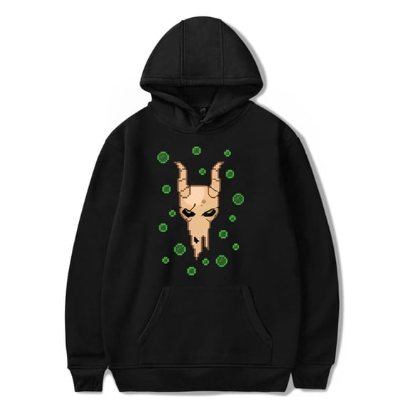 Slay The Spire Devil Hoodie Men's Hip Hop Printing Pullover Hooded Sweatshirts
