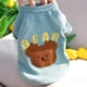 thumbnail image 3 of Suéter para mascotas - Diseño de cuello alto para todas las estaciones, tejido elástico suave, estilo jersey, para gatos de interior/perros pequeños, ideal para vacaciones/fiestas/fotografía, 3 of 4