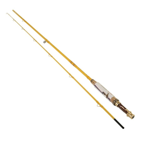 - Eagle Claw Featherlight Fly Rod, 2 Piece, 7', 5/6 lbs. Yellow