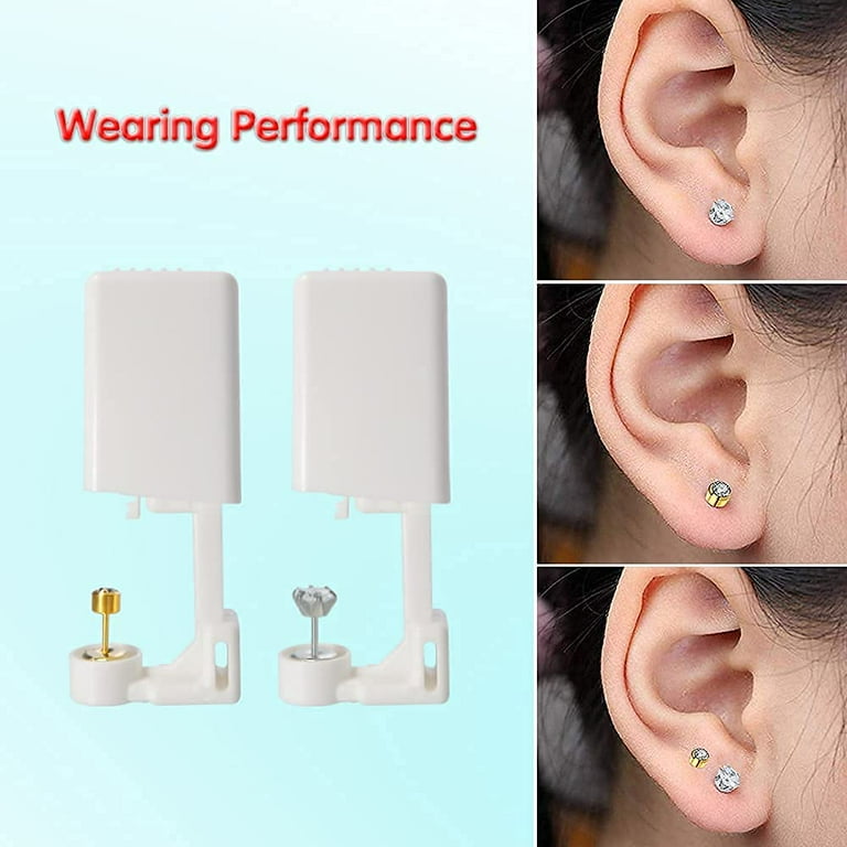 Ear Nose Piercing Gun Kit 6 Pack Disposable Self Ear Nose