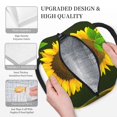 thumbnail image 3 of Fotbe Sunflower Bolsa de Almuerzo con Estampado, Lonchera Aislada, Contenedor de Comida Reutilizable Tipo Cooler a Prueba de Fugas, 3 of 6