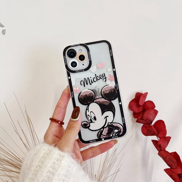Funda de teléfono con dibujo de Mickey Mouse para Xiaomi Mi 11 11T 12T 12 8 9 10 12s Pro Lite, Ultra transparente, suave y transparente