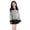 Light Ashy, variant on Coerni Girls Cute Sweaters Contrast Peter Pan Collar Ruffle Button Knit Cardigan Teen Preppy Sweater Outerwear Fashion Versatile