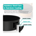 thumbnail image 3 of 6Inch Cake Pan 2, Stainless Steel Small Round Cake Pans Tin for Baking Birthday Wedding Layer Cakes, 3 of 6