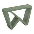 thumbnail image 4 of Furniture of America Ollev Wood W-Shaped Legs Console Table in Sage Green, 4 of 10