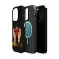 thumbnail image 2 of DistinctInk MagSafe Tough Case for Apple iPhone 14 Pro (6.1" Screen) - Let Go And Let God - Tempered Glass Back, 2 of 6