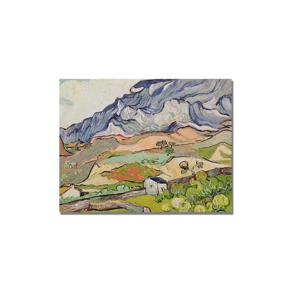 Vincent Van Gogh 'The Alpilles' Canvas Art
