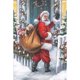 thumbnail image 2 of Cuadros Decorativos Punto de cruz completo Papá Noel dando regalos 11CT estampado DIY bordado (SZX99 Likrtyny embutido en tela, 2 of 9