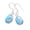 larimar, variant on Pure 925 Sterling Silver Dangle Teardrop Earrings For Women, Oval Labradorite Genuine Healing Gemstone Unique Handmade Jewelry For Her