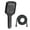 Black suit A, variant on Shower Head with High Pressure, Large Universal Handheld Shower Head, 7 Spray Jet Modes