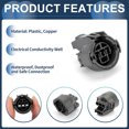 thumbnail image 4 of Conector impermeable de 3 pines Unique Bargains, conector de terminal de cable hembra impermeable para Honda Fit CR-V XR-V 1 juego, 4 of 6