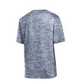 thumbnail image 6 of Sport Tek 1151132 Mens PosiCharge Electric Heather Tee, True Navy Electric - 3XL, 6 of 6
