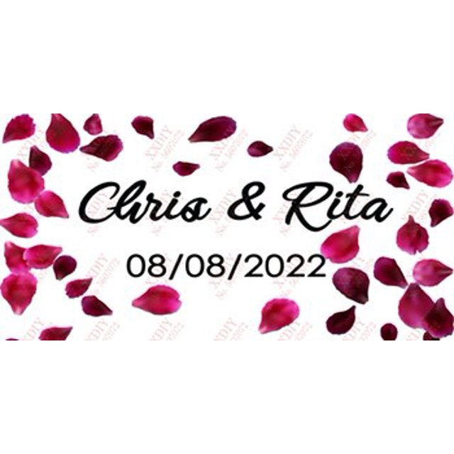 Pegatinas de boda personalizadas transparentes, etiquetas de burbujas, varita de burbujas, oro/blanco, no botellas, 100 unidades