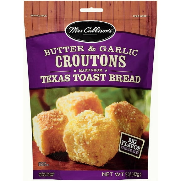 Mrs. Cubbison's Croutons, Butter & Garlic Texas Toast, 5 Oz