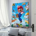 thumbnail image 3 of Super Mario Cuadro decorativo colgante - Arte de pared - Póster enmarcado - Decoración de pared - Regalos para familia, amigos y aficionados 20*30 cm, 3 of 6