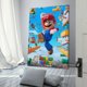 thumbnail image 3 of Super Mario Cuadro decorativo colgante - Arte de pared - Póster enmarcado - Decoración de pared - Regalos para familia, amigos y aficionados 40*60 cm, 3 of 6