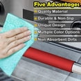 thumbnail image 3 of Refrigerator Handle Covers, 6PCS, Leather Kitchen Appliance Handle Covers, Keep Your Fridge Microwave Oven Stove or Dishwasher Clean, Stains Dirty Oils, Timesaver, Kitchen Decor (Pepper Red), 3 of 12