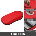thumbnail image 3 of Almohadilla de la cubierta de la consola central Protector impermeable de la cubierta del reposabrazos del coche para Chevrolet Blazer 2019-2023 Faux Leather Neoprene Red, 3 of 6