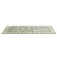 thumbnail image 6 of Taupe Floral Osh Chobi 3X8 Peshawar Oriental Runner Rug, 6 of 11
