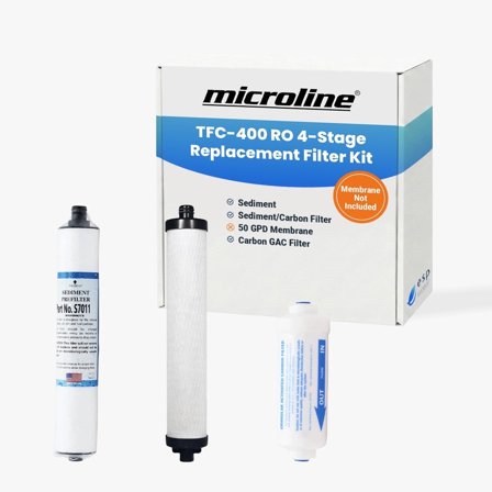Microline TFC-400 RO Filter Kit, Annual Replacement, No Membrane